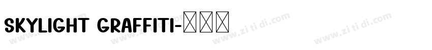 Skylight Graffiti字体转换